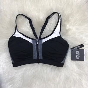 Victoria Secret front close zip up sports bra